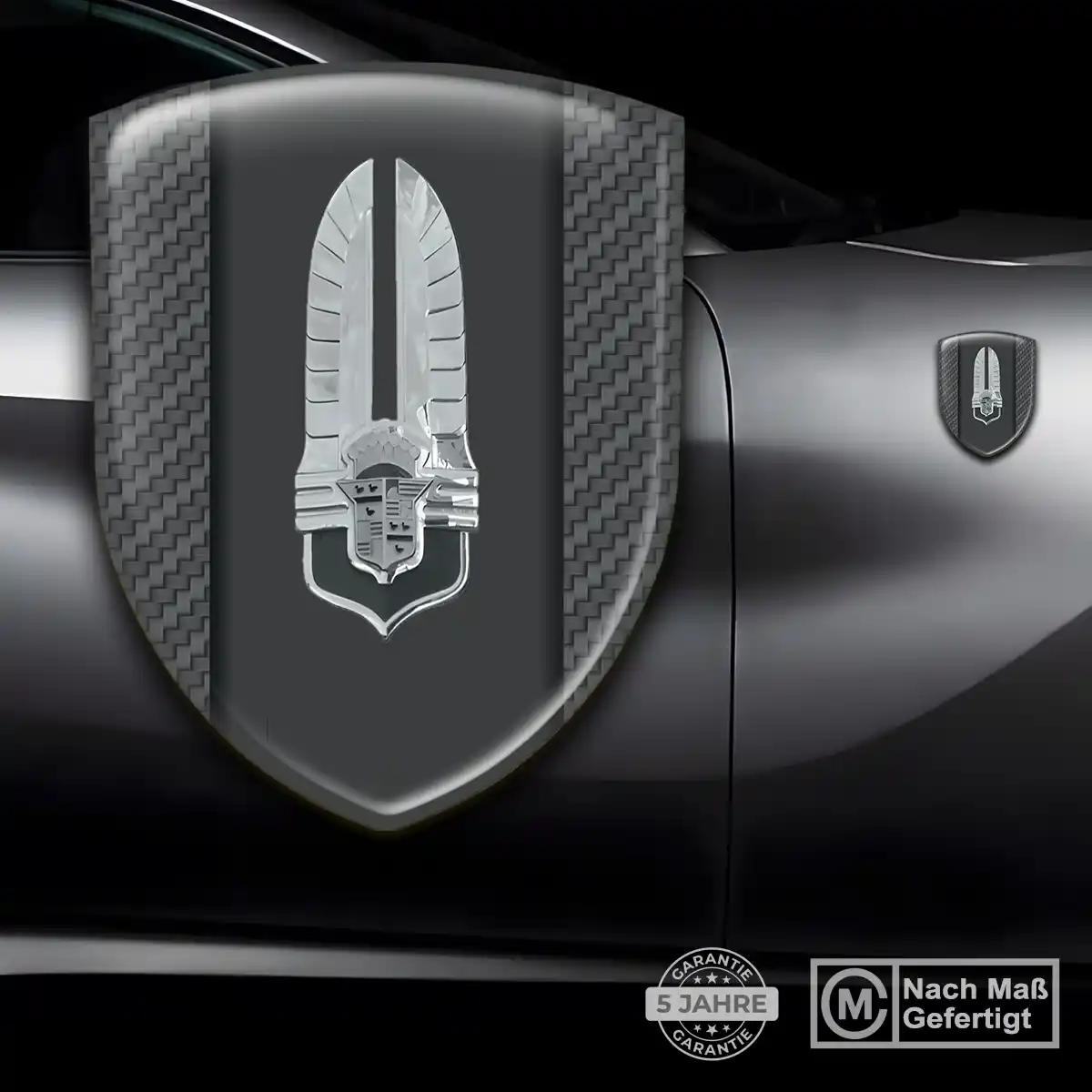 Cadillac Wappen Aufkleber Emblem Auto Edles Design