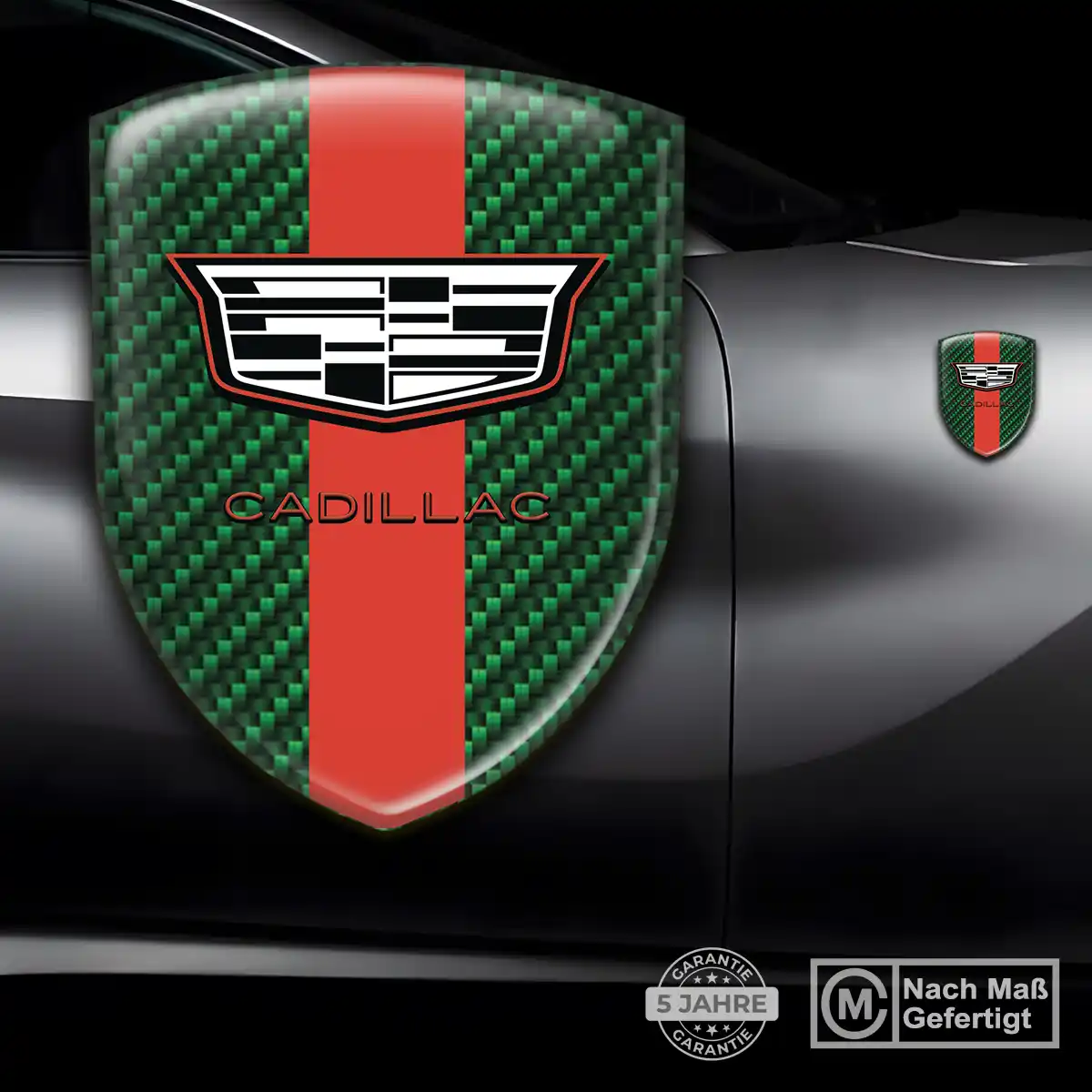 Cadillac Wappen Aufkleber Emblem Auto Elegantes Design