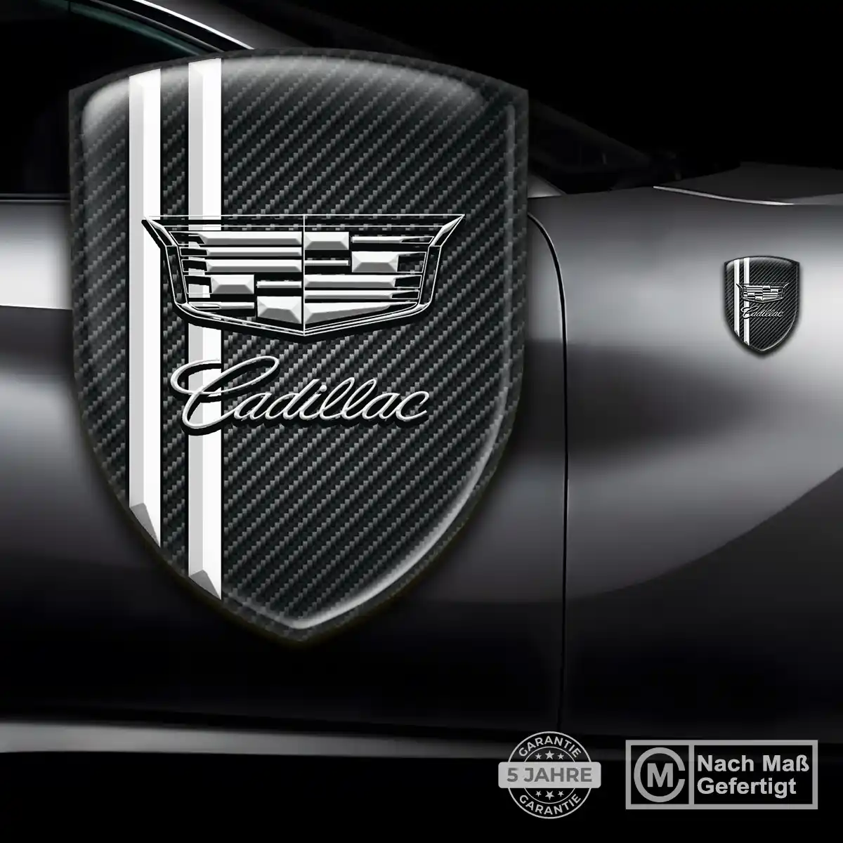 Cadillac Wappen Aufkleber Emblem Auto Luxus-Edition