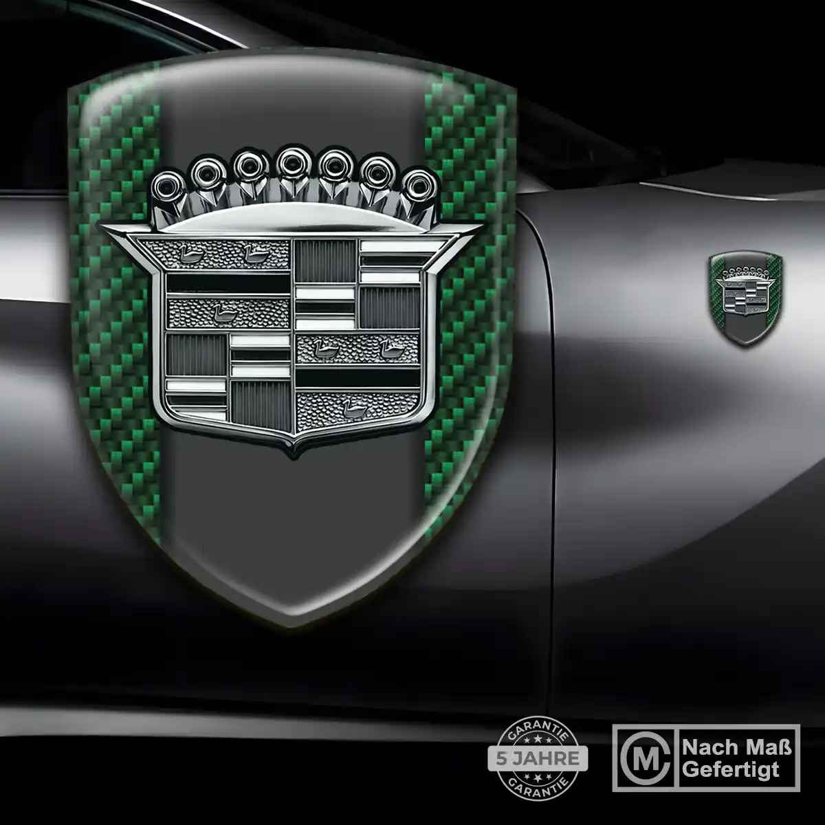Cadillac Wappen Aufkleber Emblem Auto Markenedition