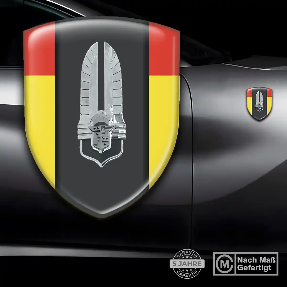 Cadillac Wappen Aufkleber Emblem Auto Stilvolles Design