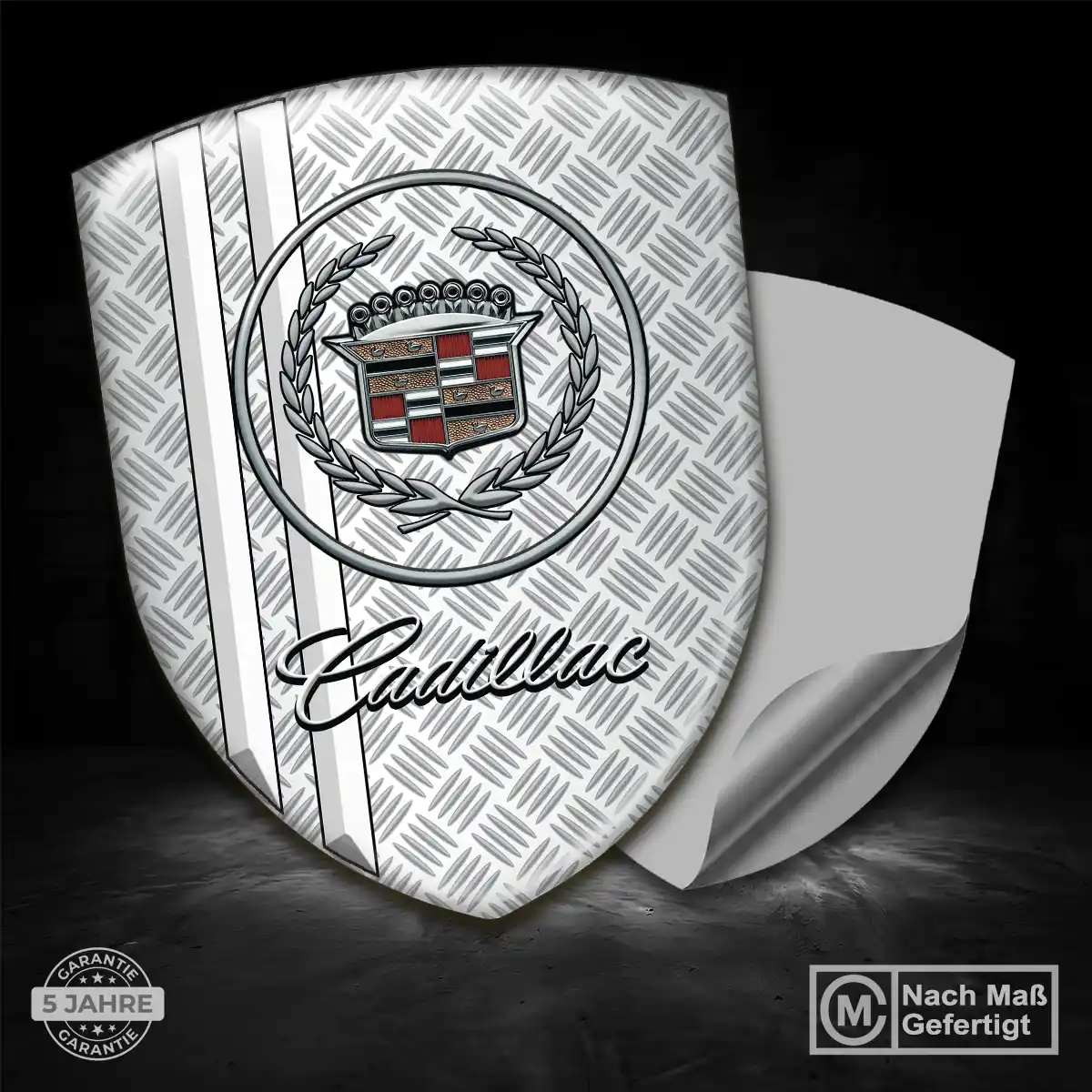 Cadillac Wappen Aufkleber Emblem Höchste Qualität