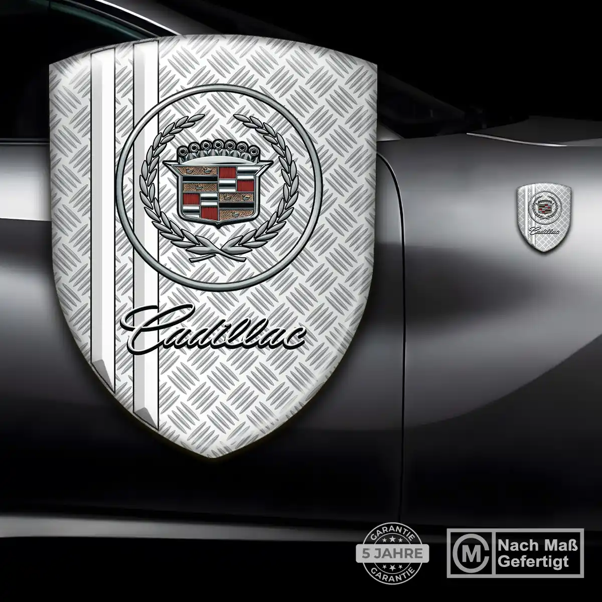Cadillac Wappen Aufkleber Emblem Höchste Qualität