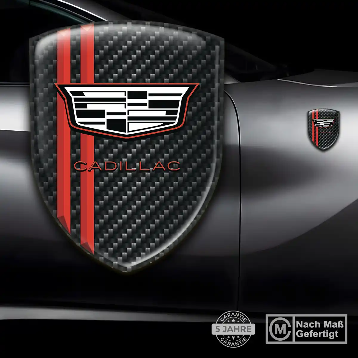 Cadillac Wappen Aufkleber Emblem Hohe Qualität