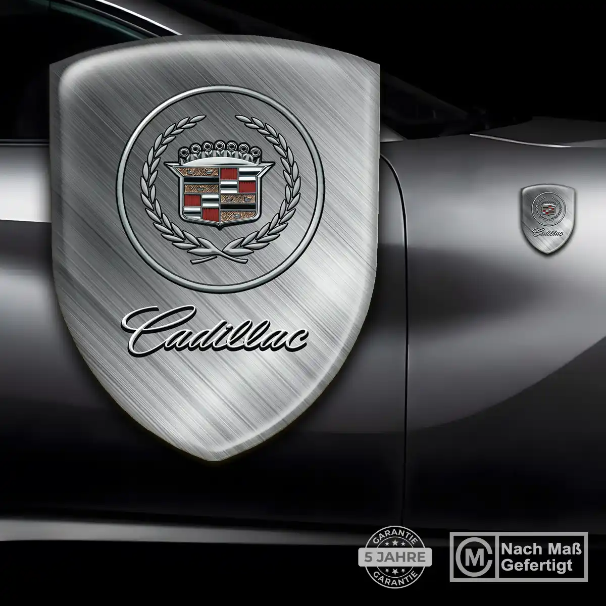 Cadillac Wappen Aufkleber Emblem Spitzenqualität