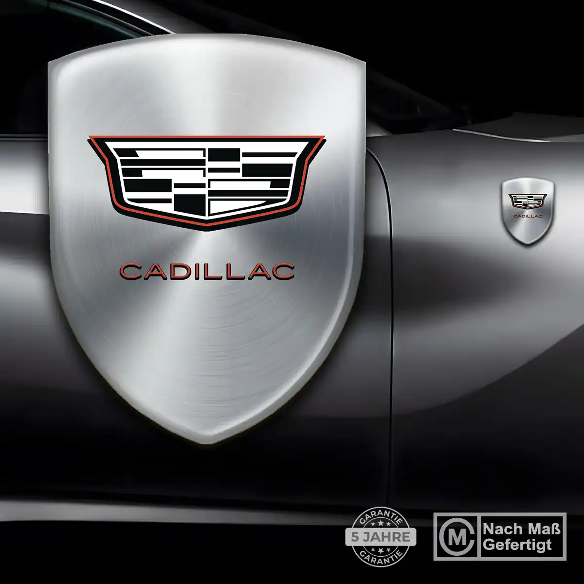 Cadillac Wappen Aufkleber Emblem Tuningfahrzeug