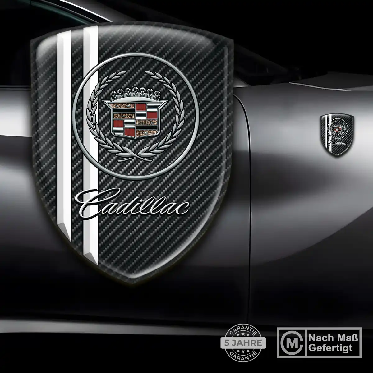 Cadillac Wappen Aufkleber Erstklassige Qualität