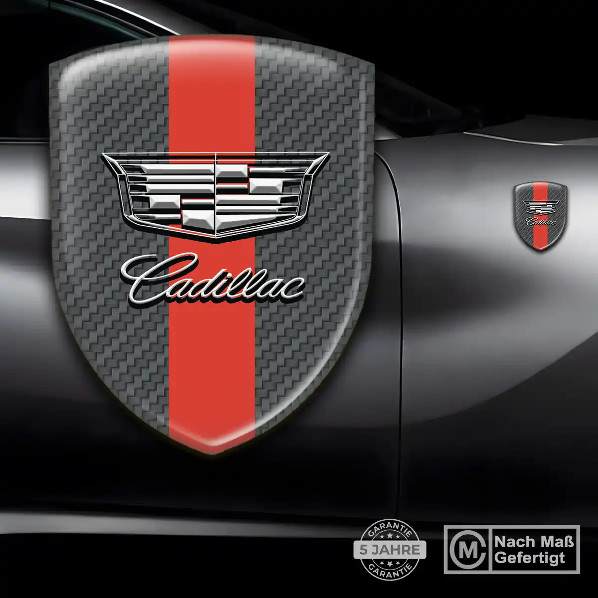 Cadillac Wappen Aufkleber Limitierte Auflage