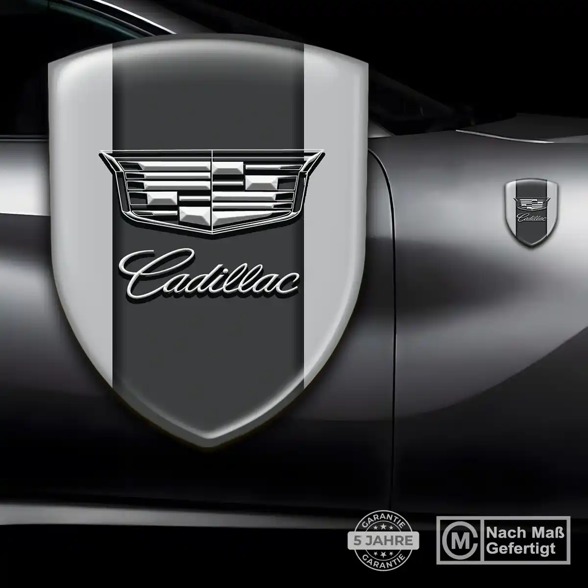 Cadillac Wappen Emblem Aufkleber Auto Überzeugende Qualität