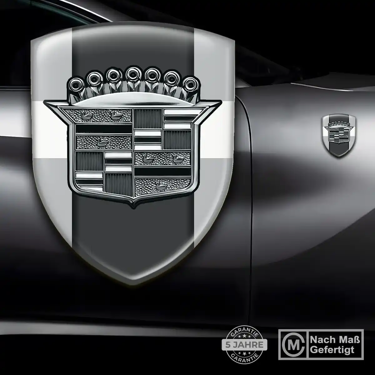 Cadillac Wappen Emblem Aufkleber Auto Hohe Qualität