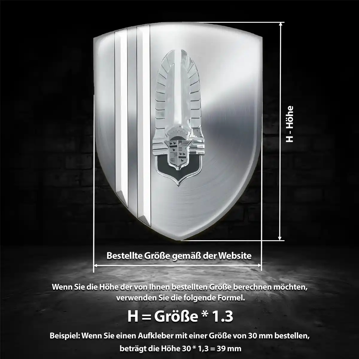 Cadillac Wappen Emblem Aufkleber Hohe Qualität