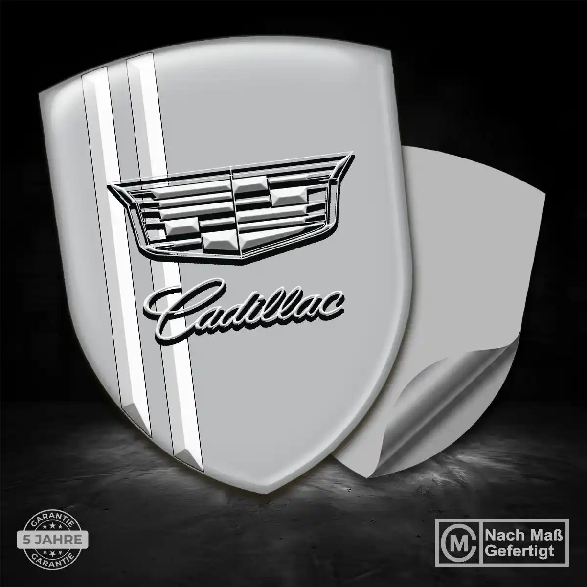 Cadillac Wappen Emblem Aufkleber Stilvolles Design