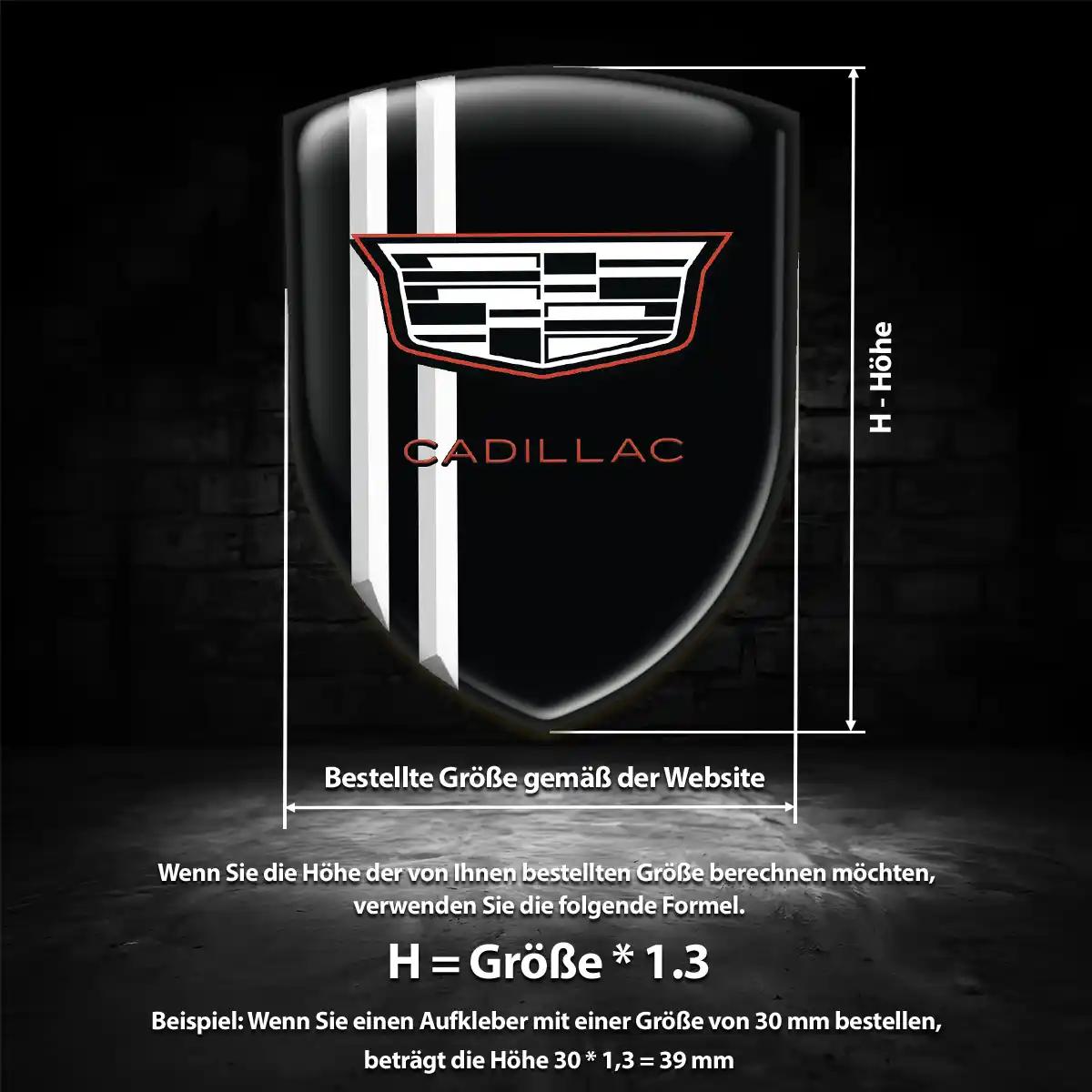 Cadillac Wappen Emblem Auto Anspruchsvolles Design