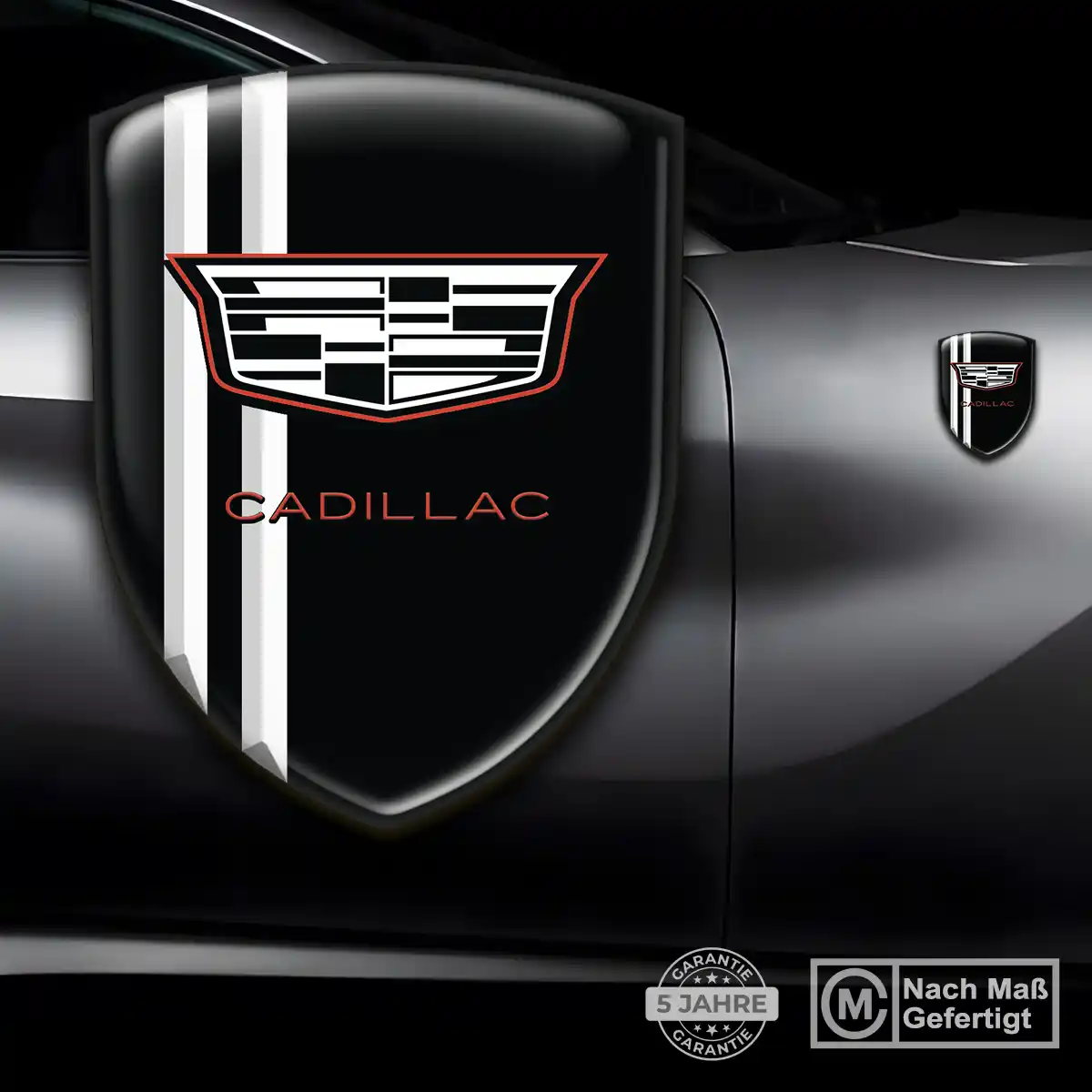 Cadillac Wappen Emblem Auto Anspruchsvolles Design