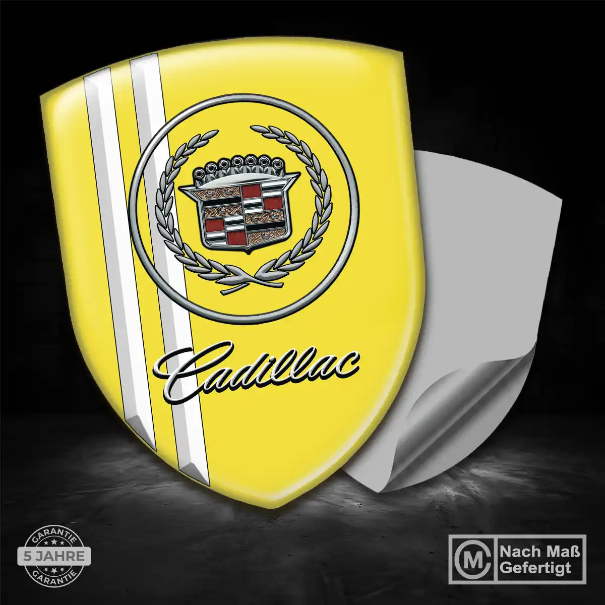 Cadillac Wappen Emblem Auto Überzeugende Qualität