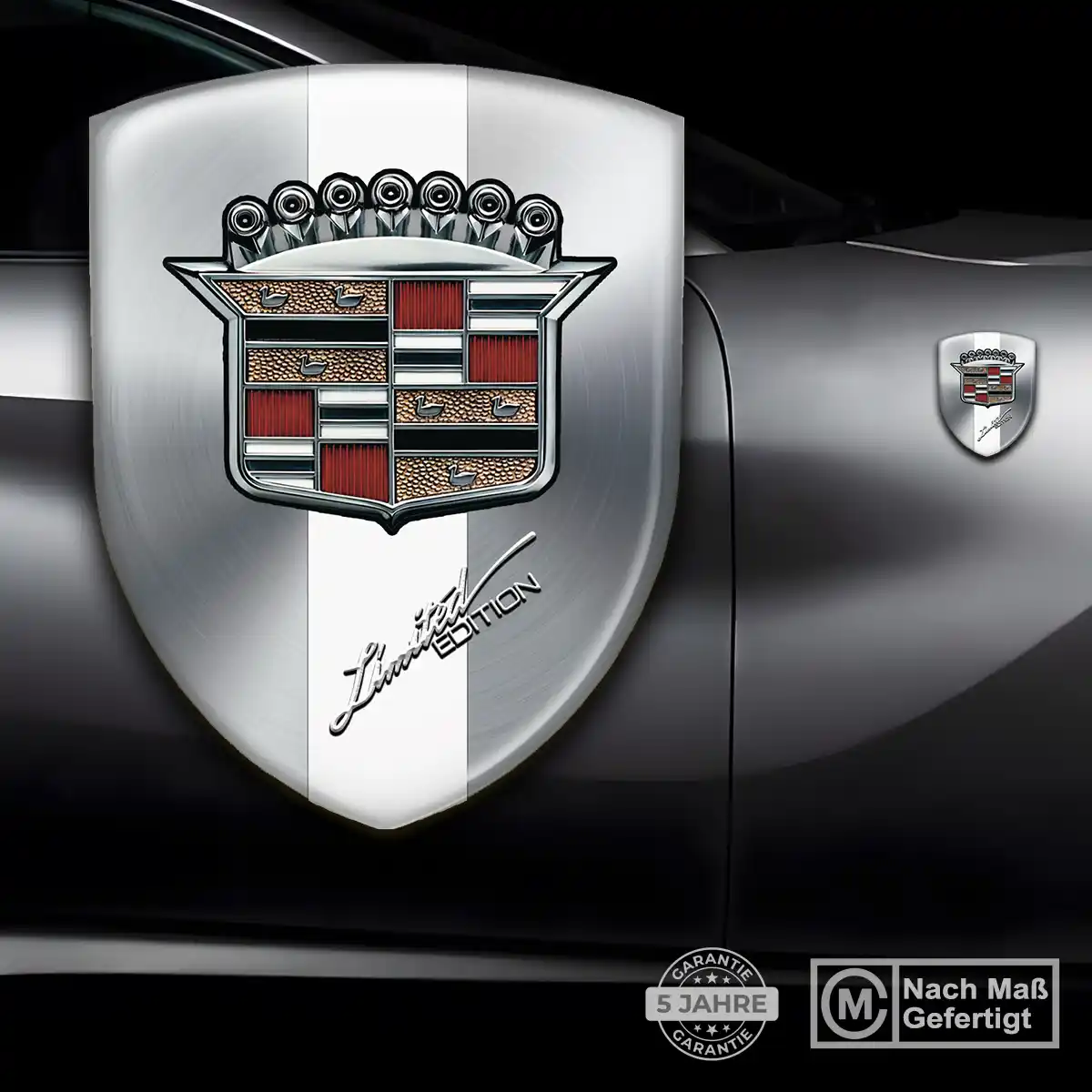 Cadillac Wappen Emblem Auto Edles Design