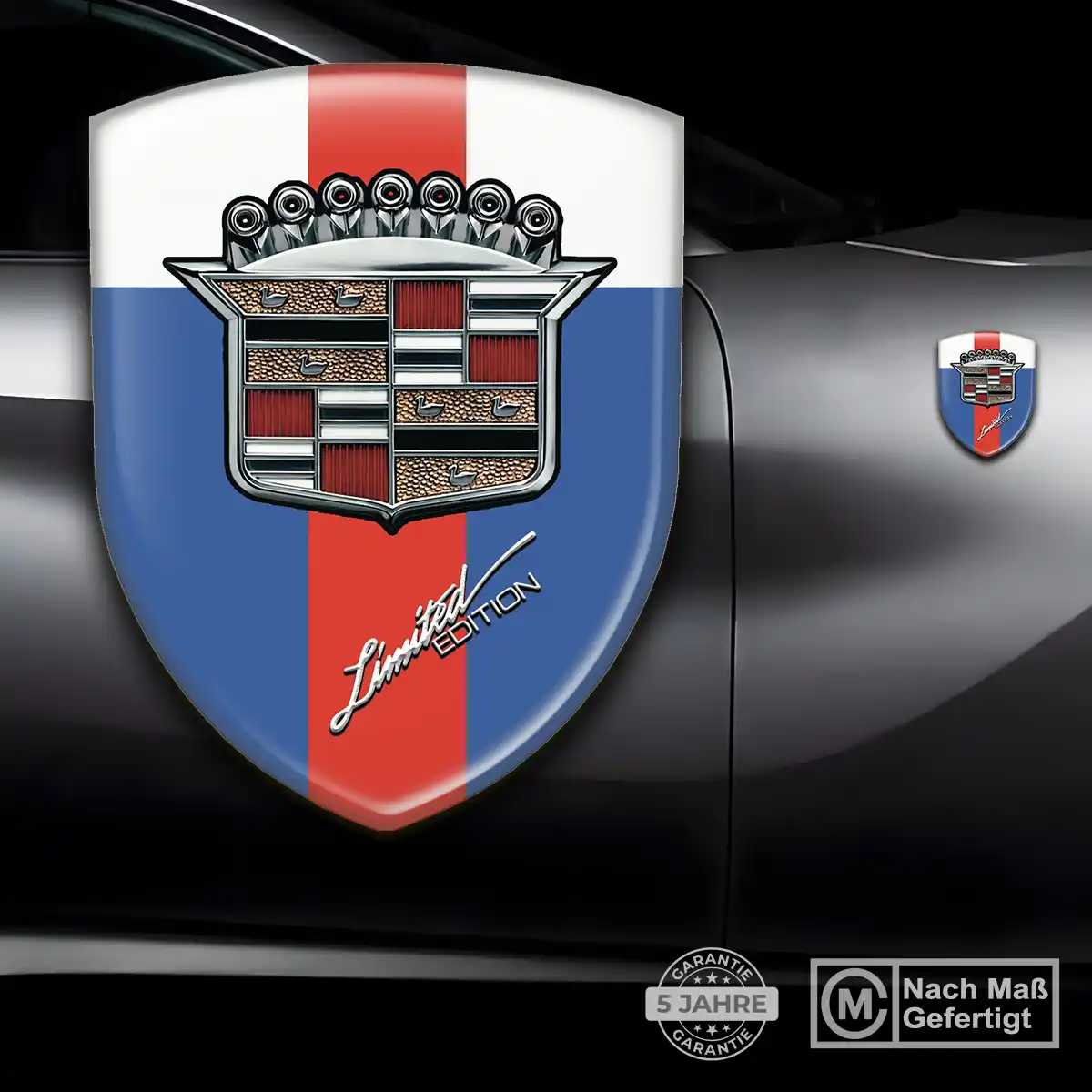 Cadillac Wappen Emblem Auto Elegantes Design