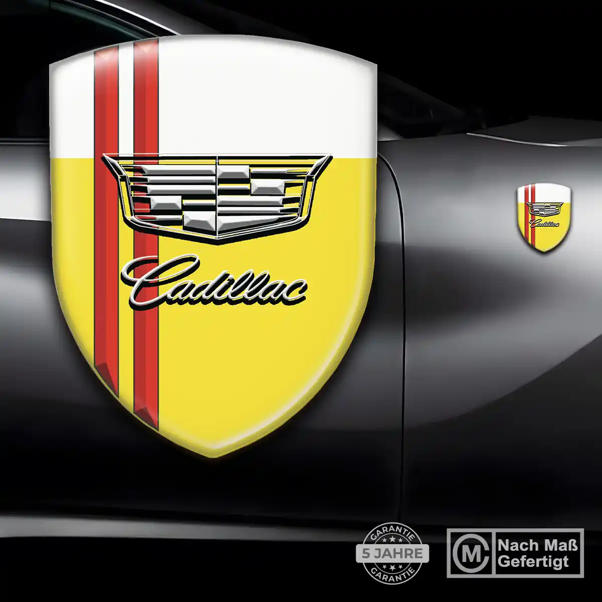 Cadillac Wappen Emblem Auto Hochwertiges Harz