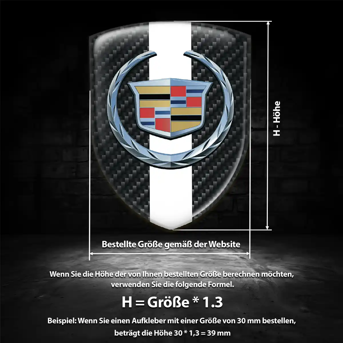 Cadillac Wappen Emblem Auto Markenedition
