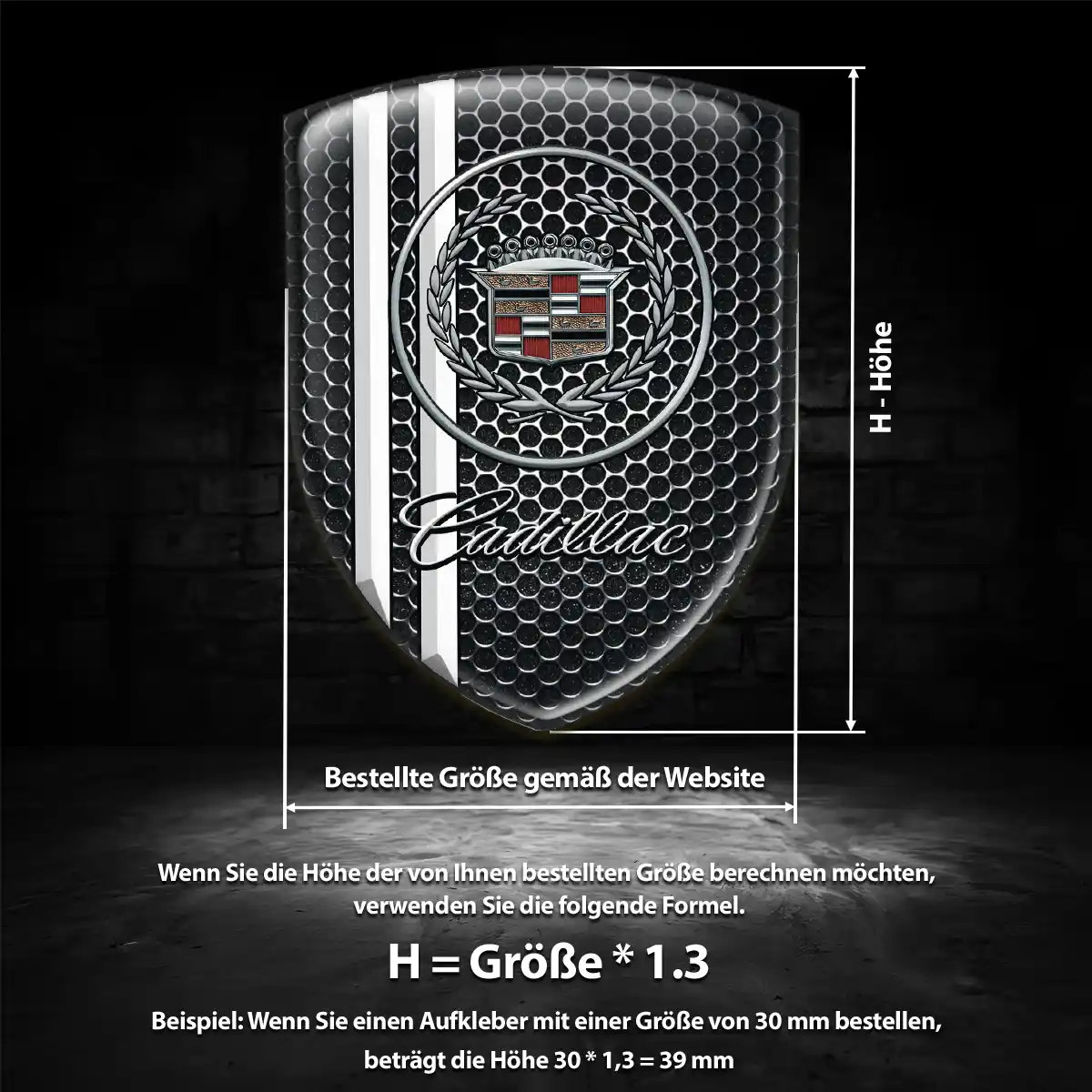 Cadillac Wappen Emblem Auto Modernes Design