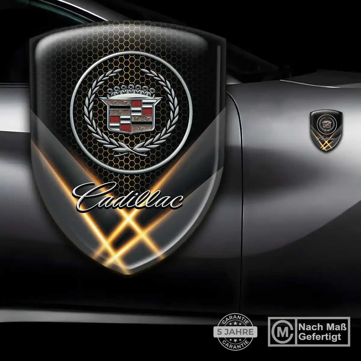 Cadillac Wappen Emblem Auto Spitzenqualität