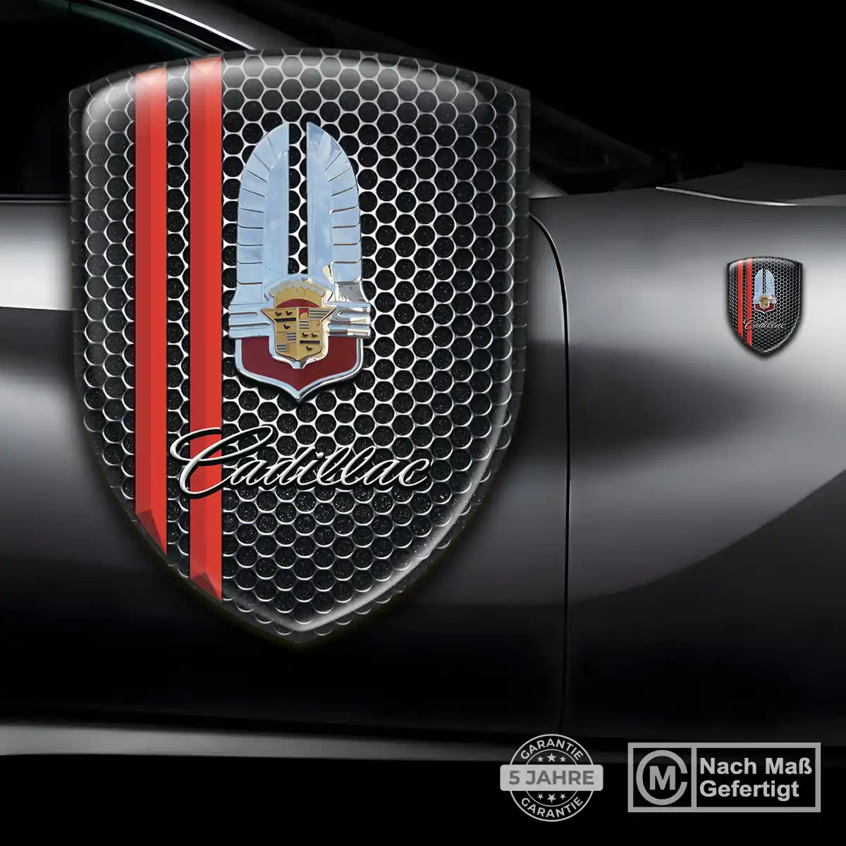 Cadillac Wappen Emblem Auto Verlässliche Qualität