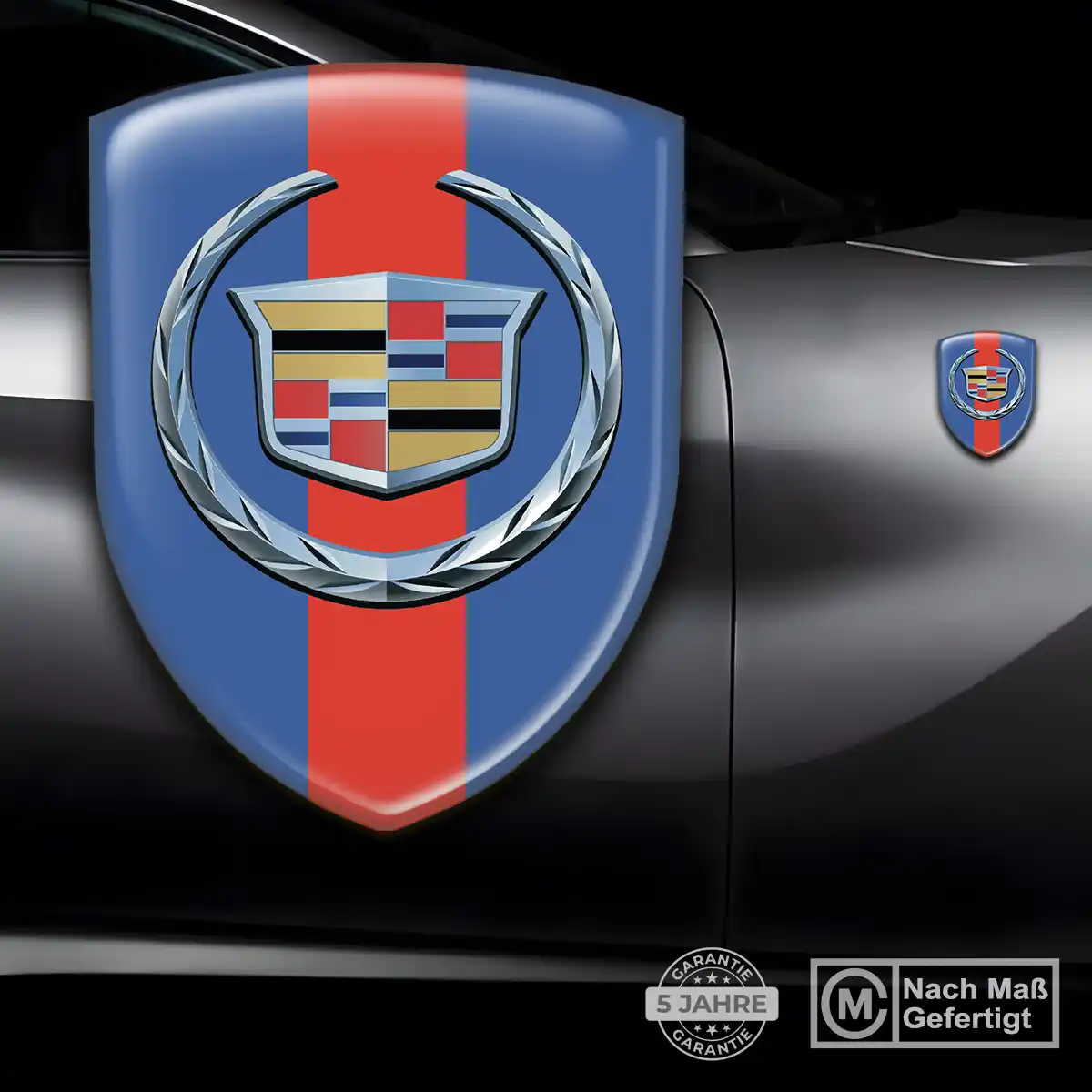 Cadillac Wappen Emblem Erstklassige Qualität