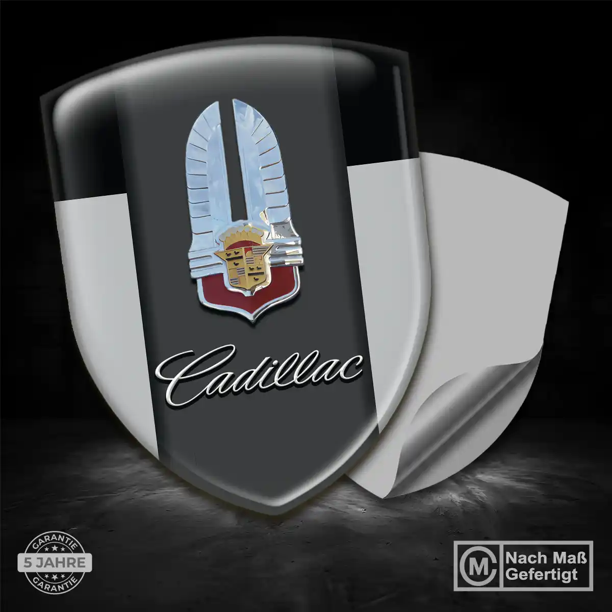Cadillac Wappen Emblem Exterieurdesign