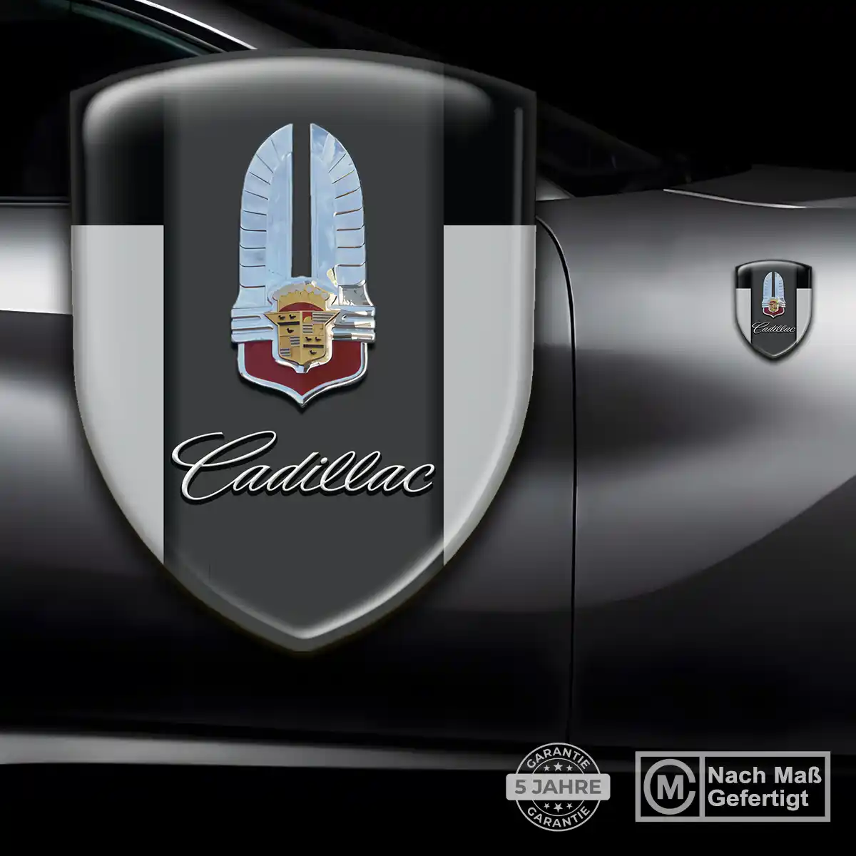 Cadillac Wappen Emblem Exterieurdesign