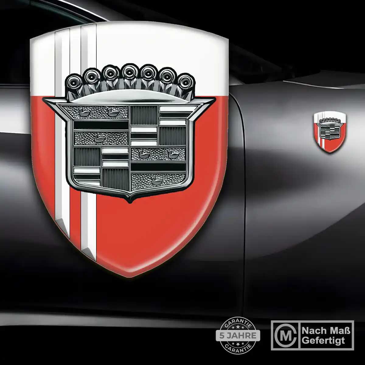 Cadillac Wappen Emblem Spitzenqualität
