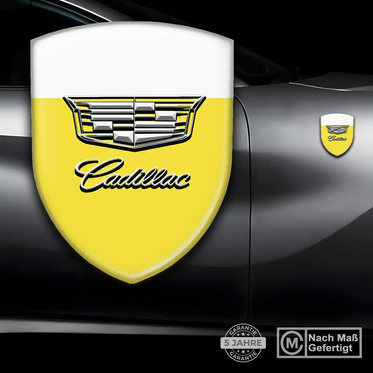 Cadillac Wappen Emblem Tuningfahrzeug