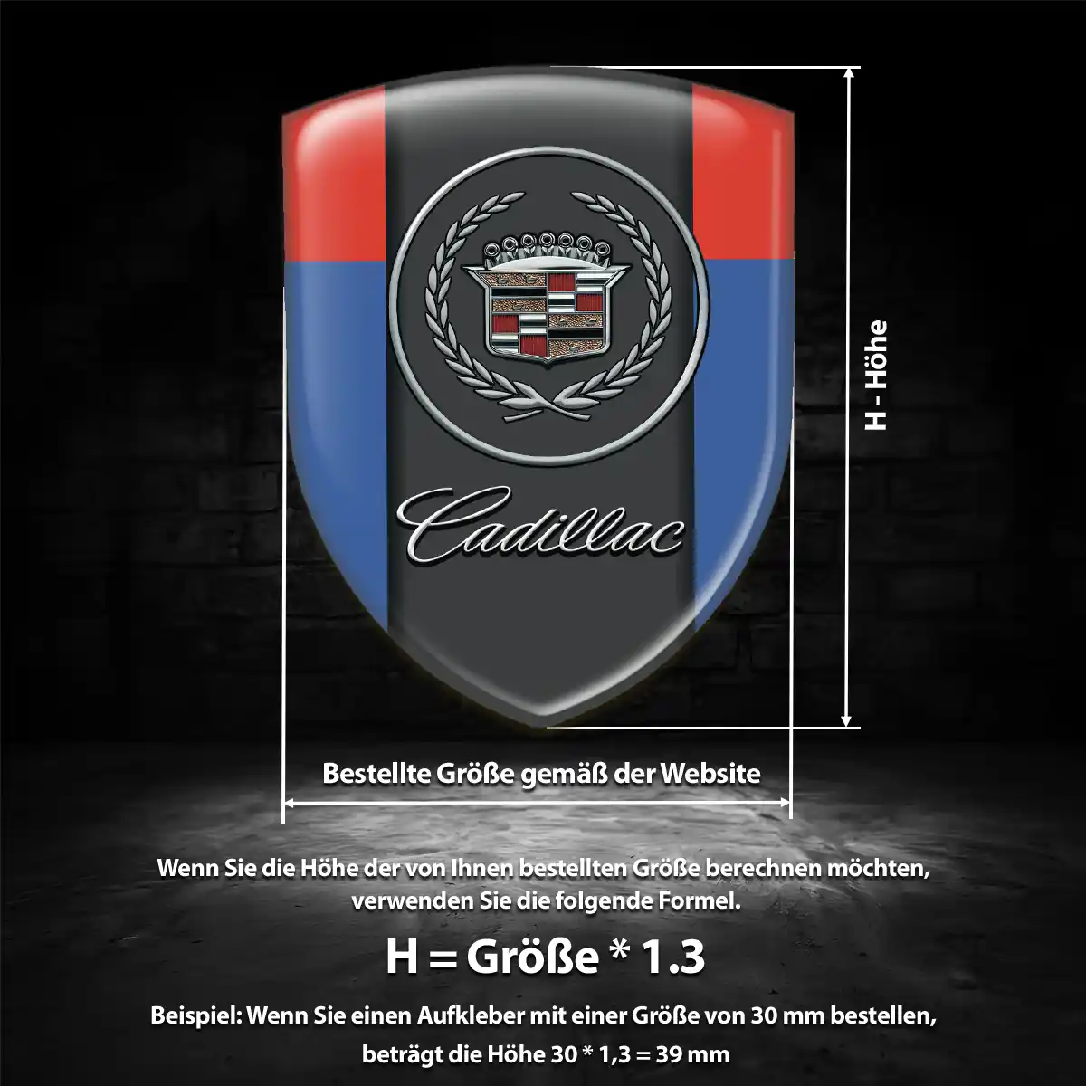 Cadillac Wappen Emblem Verlässliche Qualität