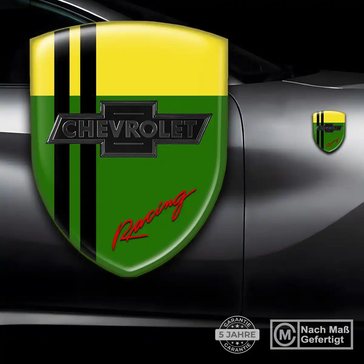 Chevrolet 3D Gel Aufkleber Auto Premiumqualität