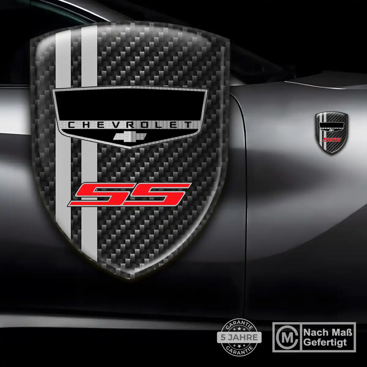 Chevrolet 3D Gel Aufkleber Auto Stilvolles Design