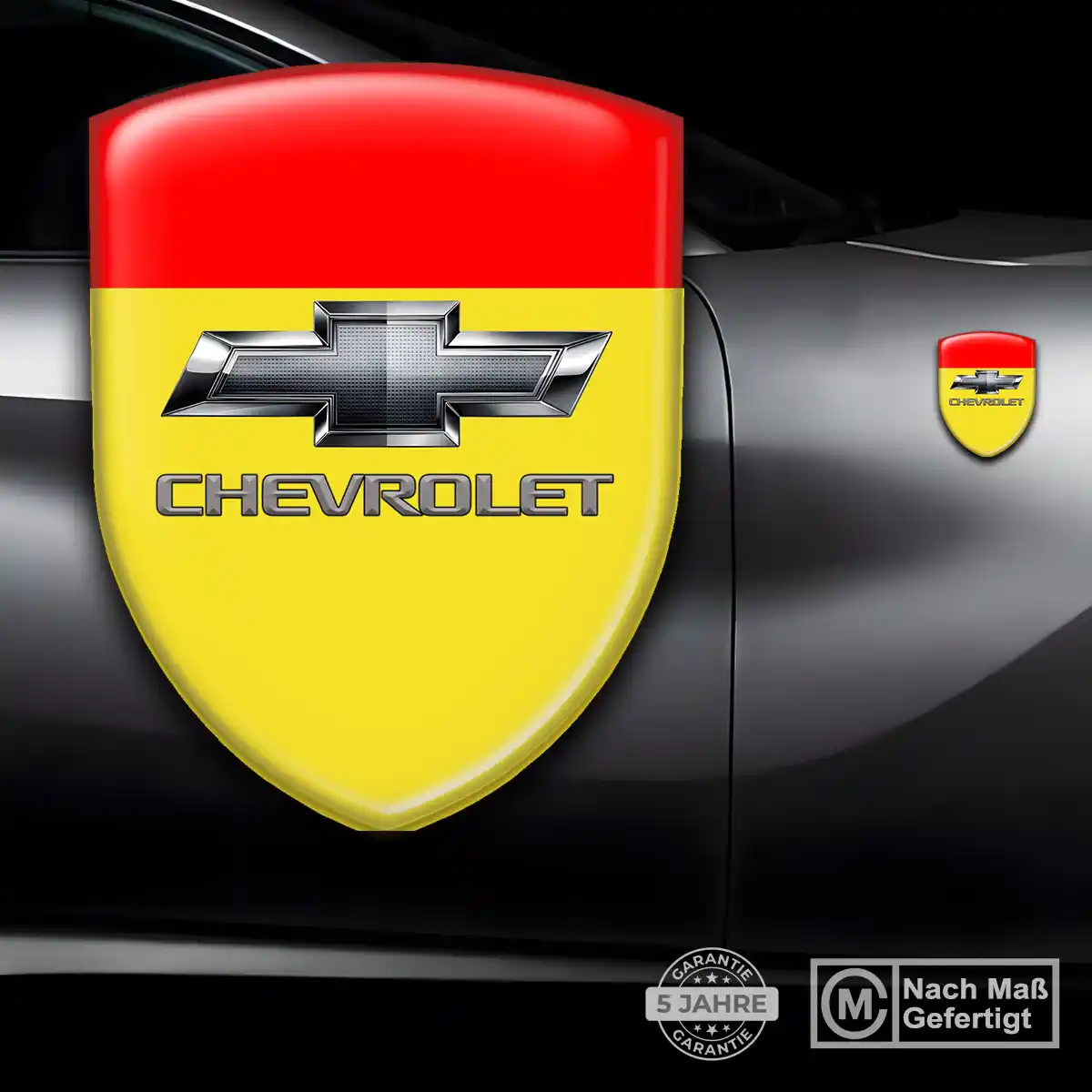 Chevrolet 3D Gel Aufkleber Emblem Hohe Qualität