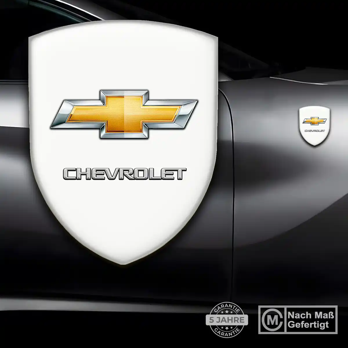 Chevrolet 3D Gel Aufkleber Emblem Limitierte Auflage