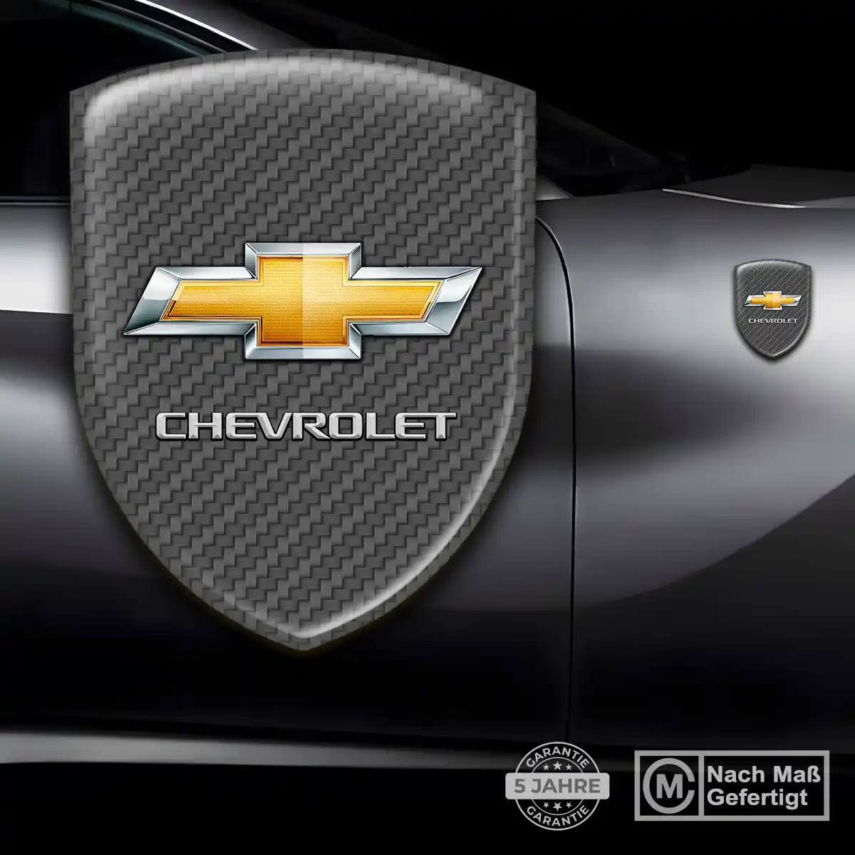 Chevrolet 3D Gel Aufkleber Emblem Luxus-Edition