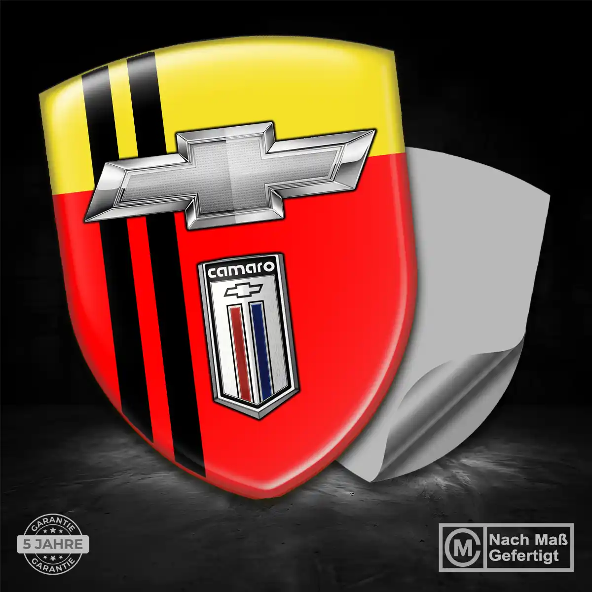 Chevrolet 3D Gel Aufkleber Emblem Stilvolles Design