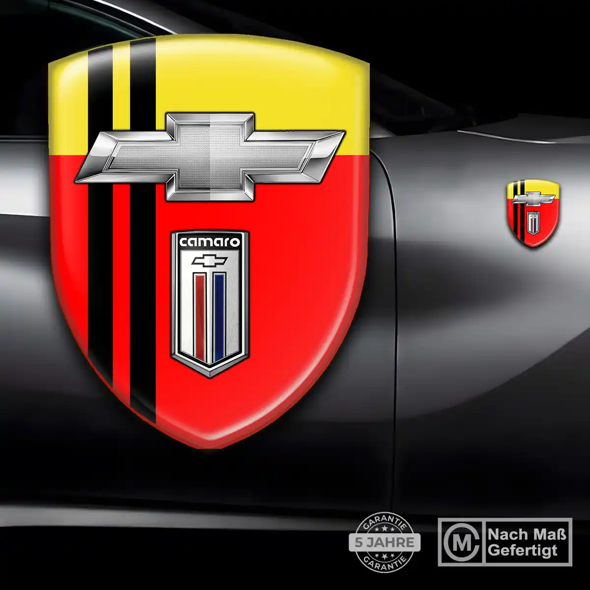 Chevrolet 3D Gel Aufkleber Emblem Stilvolles Design