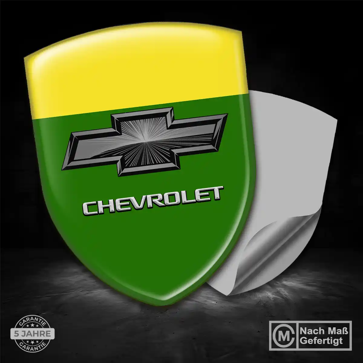 Chevrolet 3D Gel Aufkleber Luxus-Edition