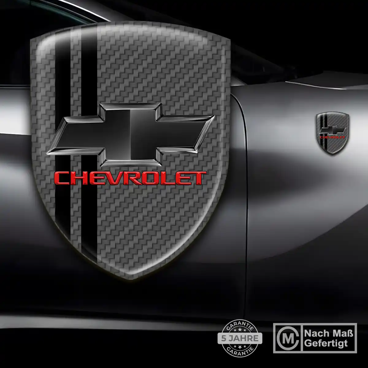 Chevrolet 3D Gel Aufkleber Premium-Edition