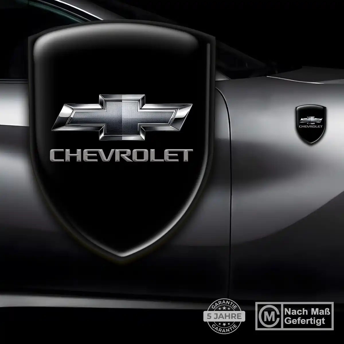 Chevrolet 3D Gel Aufkleber Premiumqualität