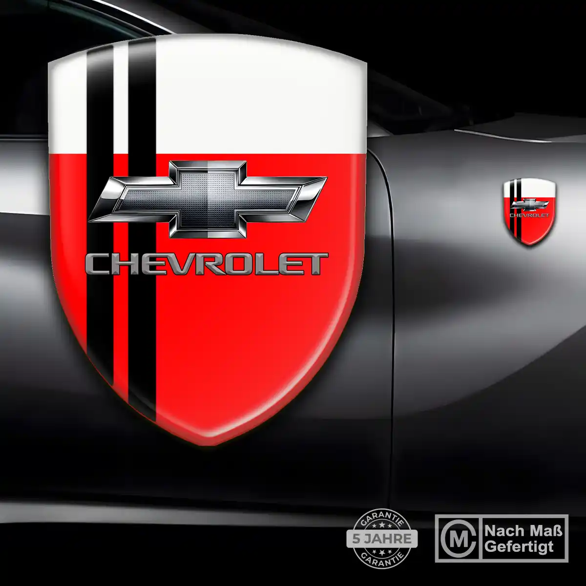 Chevrolet 3D Gel Aufkleber Silikon Auto Hohe Qualität