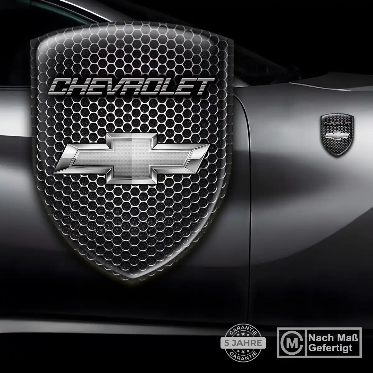 Chevrolet 3D Gel Aufkleber Silikon Auto Premium-Edition