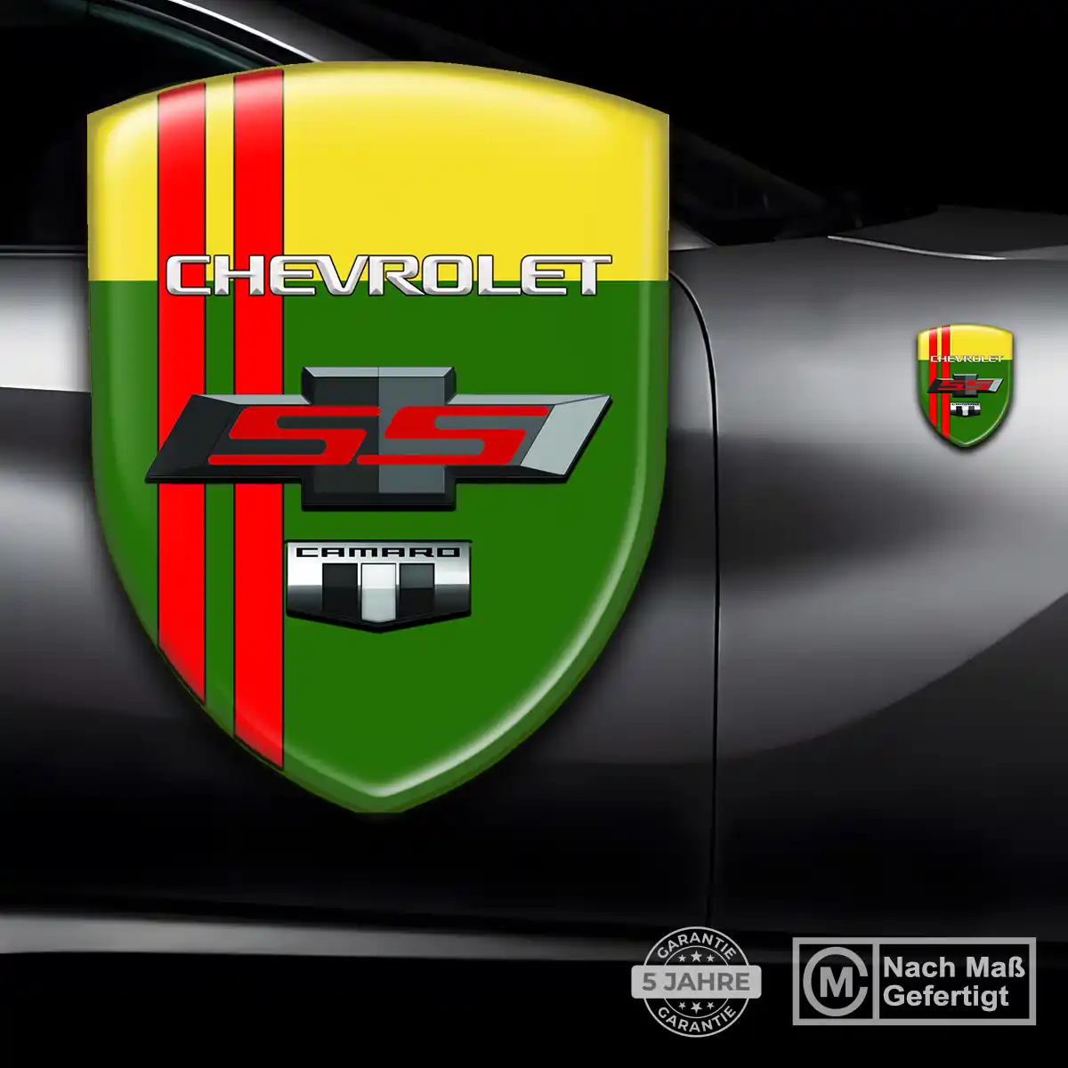 Chevrolet 3D Gel Aufkleber Silikon Auto Stilvolles Design