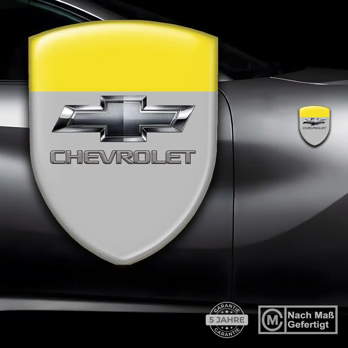 Chevrolet 3D Gel Aufkleber Silikon Luxus-Edition