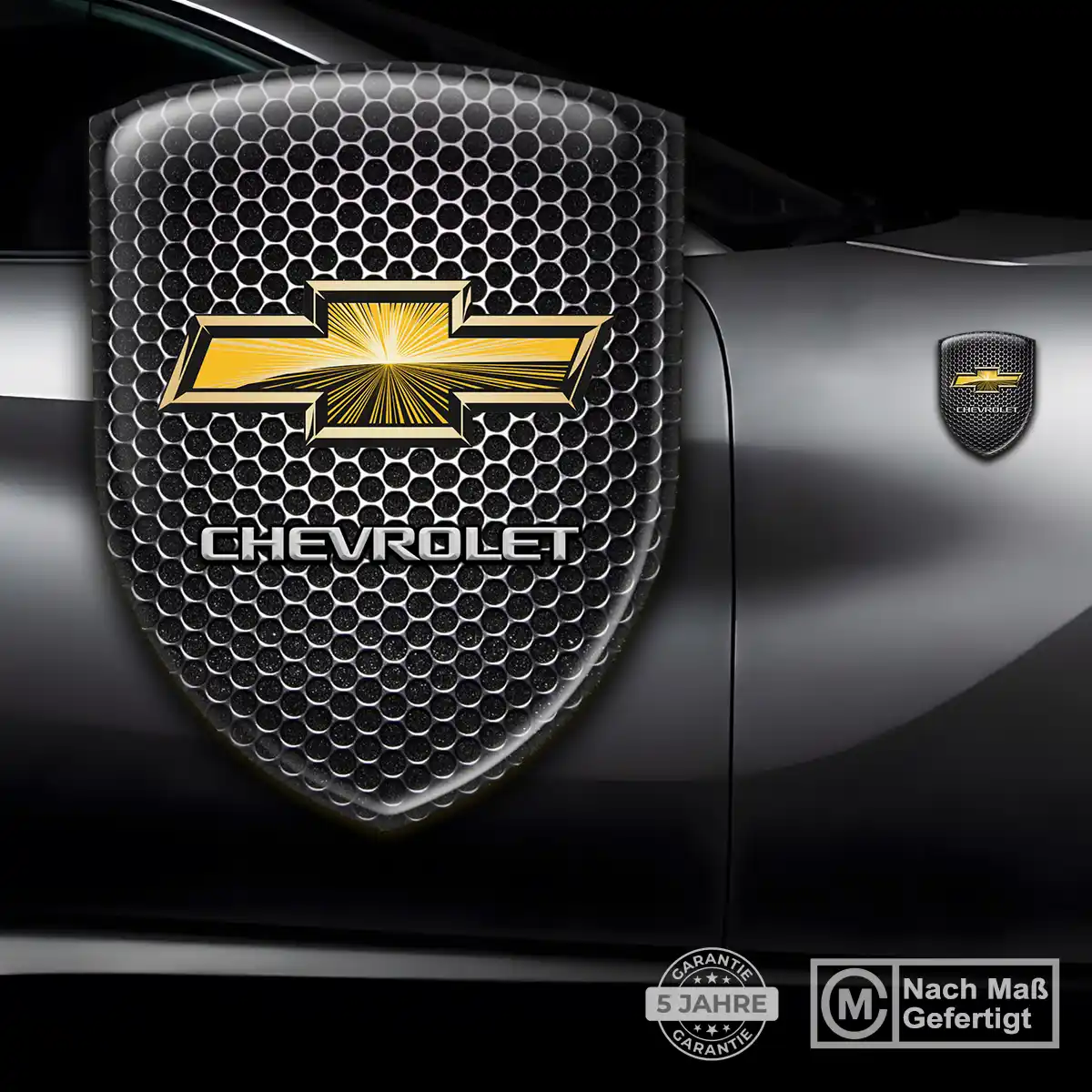 Chevrolet 3D Gel Aufkleber Stilvolles Design