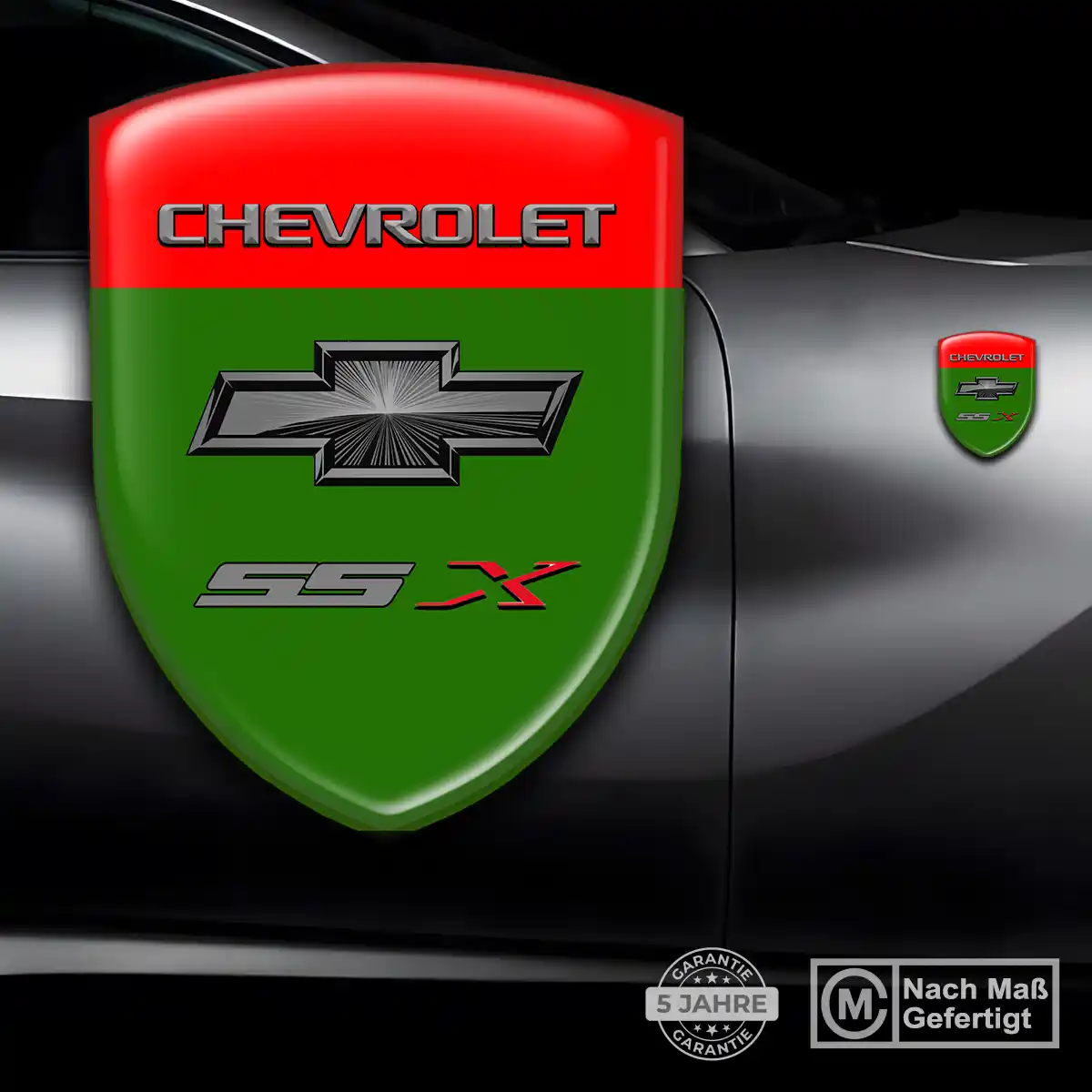 Chevrolet 3D Gel Aufkleber Wappen Hohe Qualität