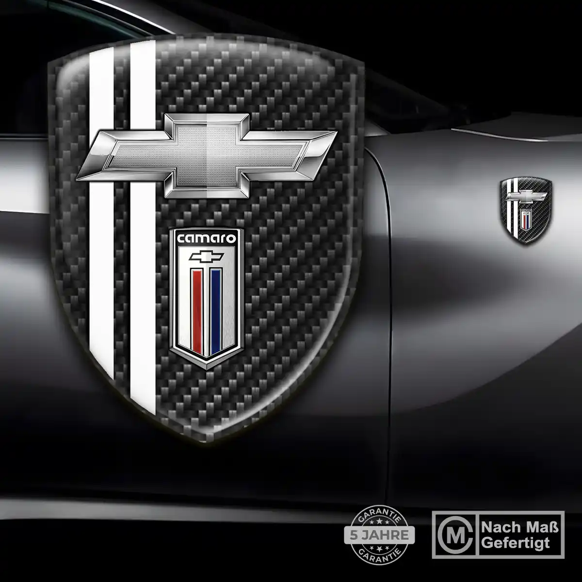Chevrolet 3D Gel Aufkleber Wappen Limitierte Auflage