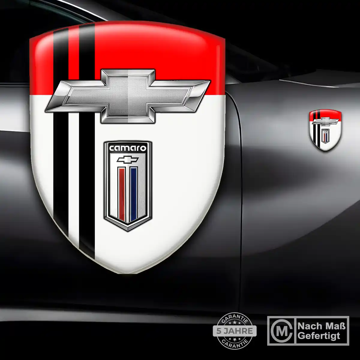 Chevrolet 3D Gel Aufkleber Wappen Luxus-Edition